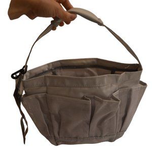 Unnamed Hand Bag Mesh Poly Pockets Light-Gray-Blue